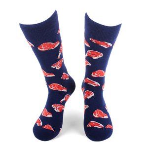 Men's Meat Lovers Novelty Sock